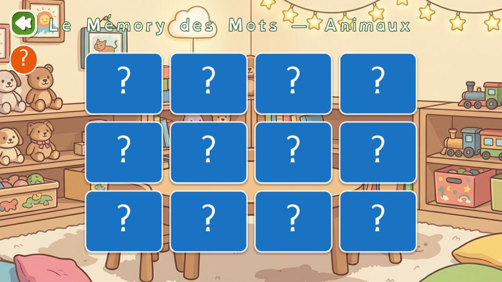 Mini-jeu d'association mot-image